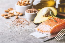 Healthy fats in nutrition.